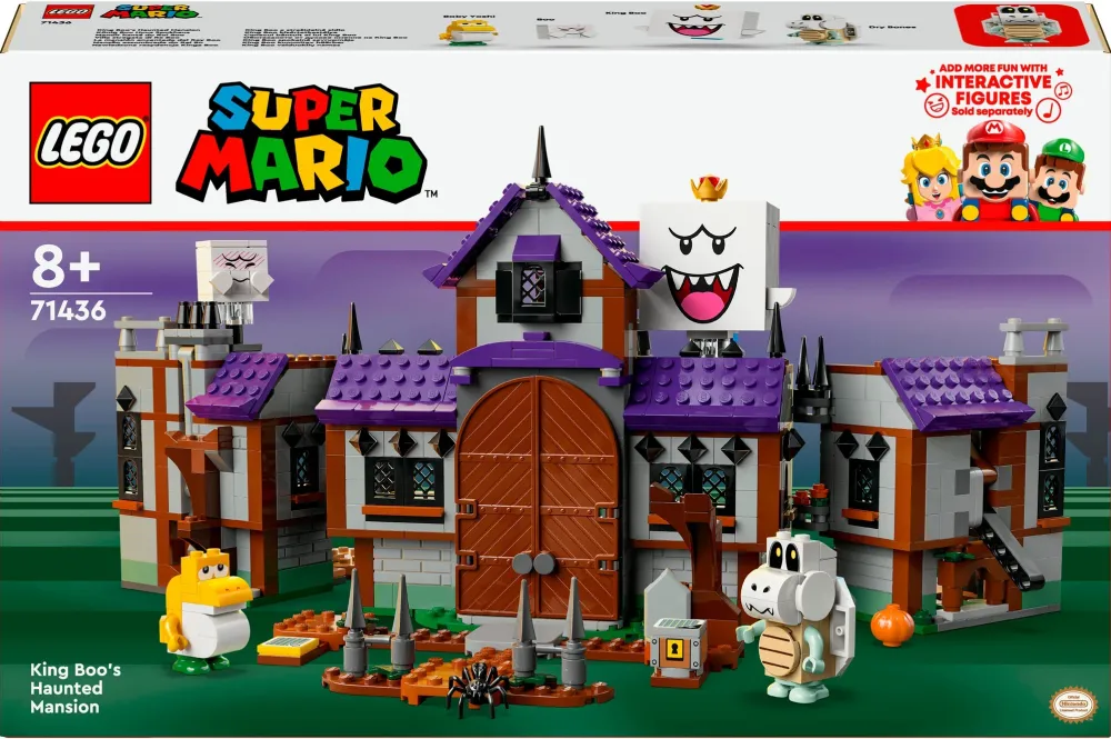 LEGO 71436 Super Mario King Boo's Haunted House, construction toy