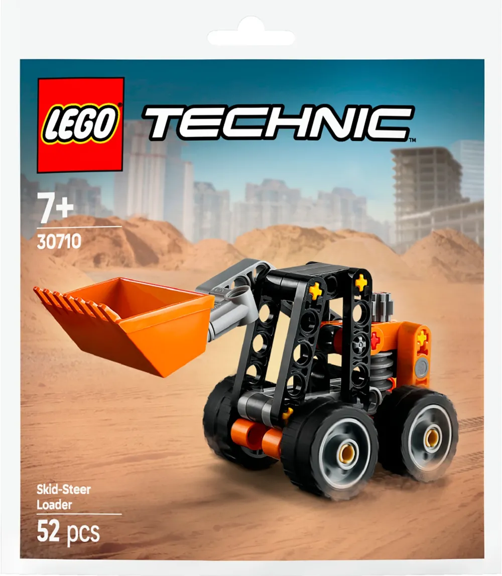 LEGO 30710 Technic Skid Steer Loader, construction toy