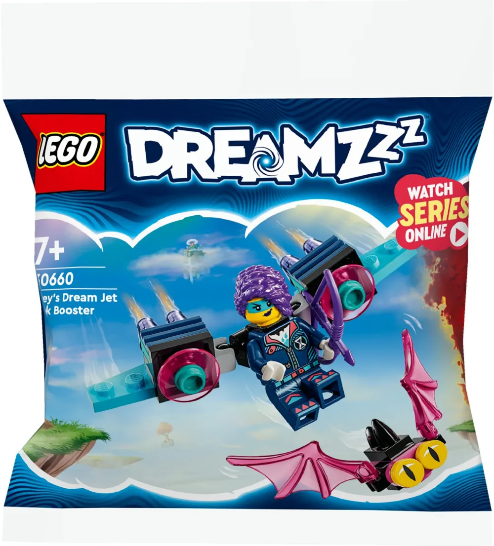 Set constructie LEGO DREAMZzz 30660 rucsacul-racheta al lui Zoey, 37 piese