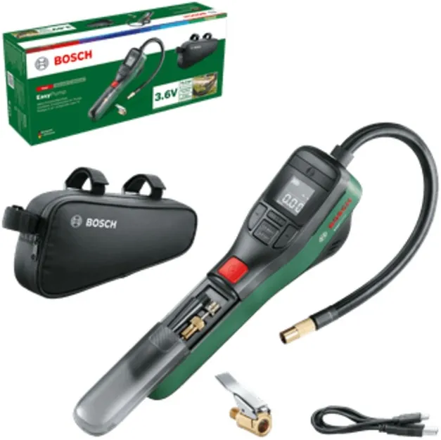Bosch DIY & Garden Air Pump EasyPump 3.6 Volt green/black