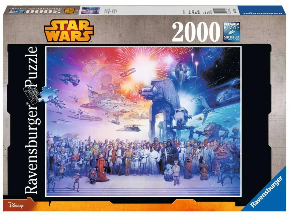 Ravensburger Puzzle SW: Star Wars Wszechświat 2000 - 167012 / 2000 części