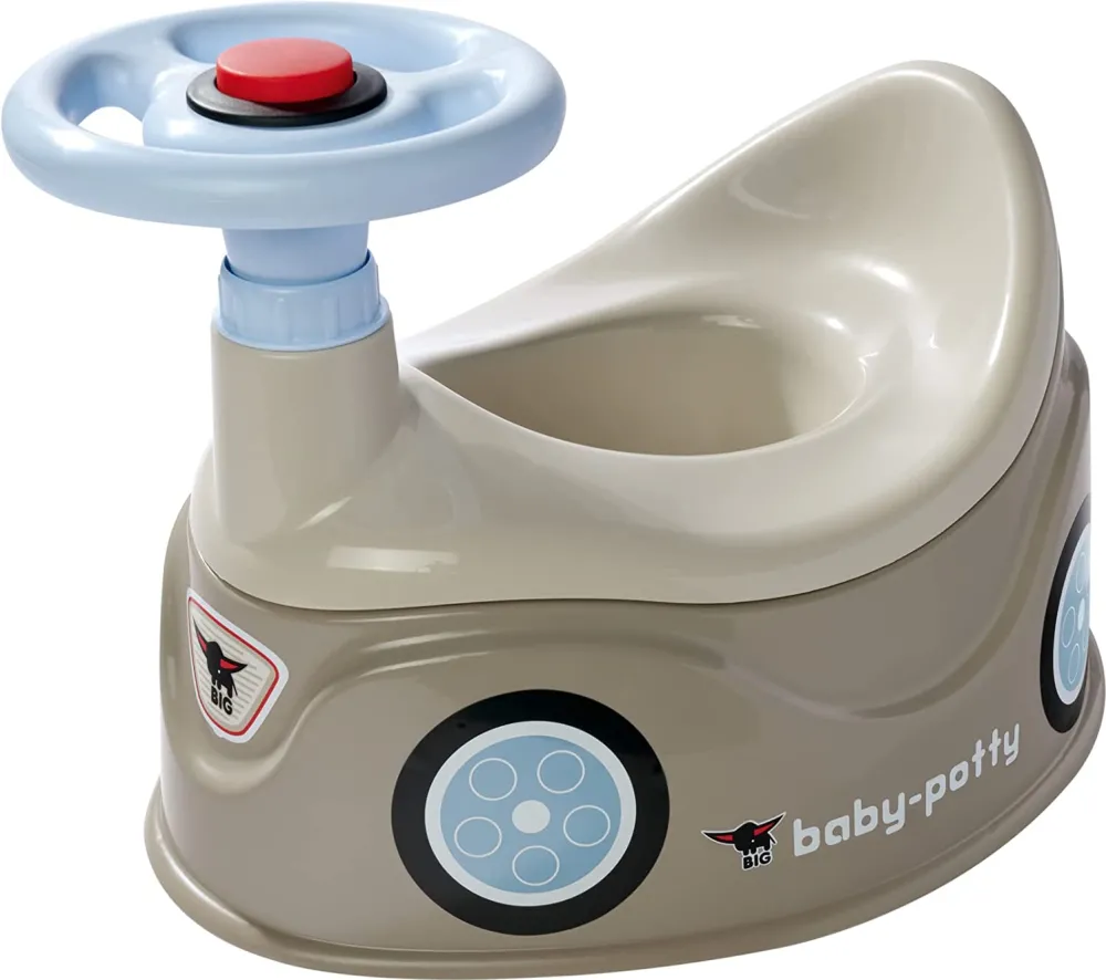 BIG Baby-Potty Grey, potty (grey/blue)