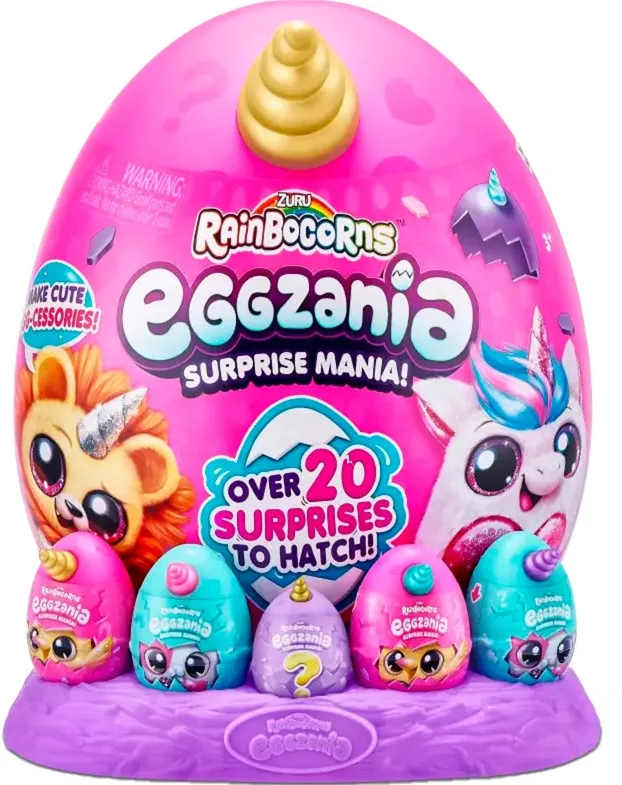 ZURU Rainbocorns Eggzania Surprise Series 1, toy figure (assorted item, one figure)