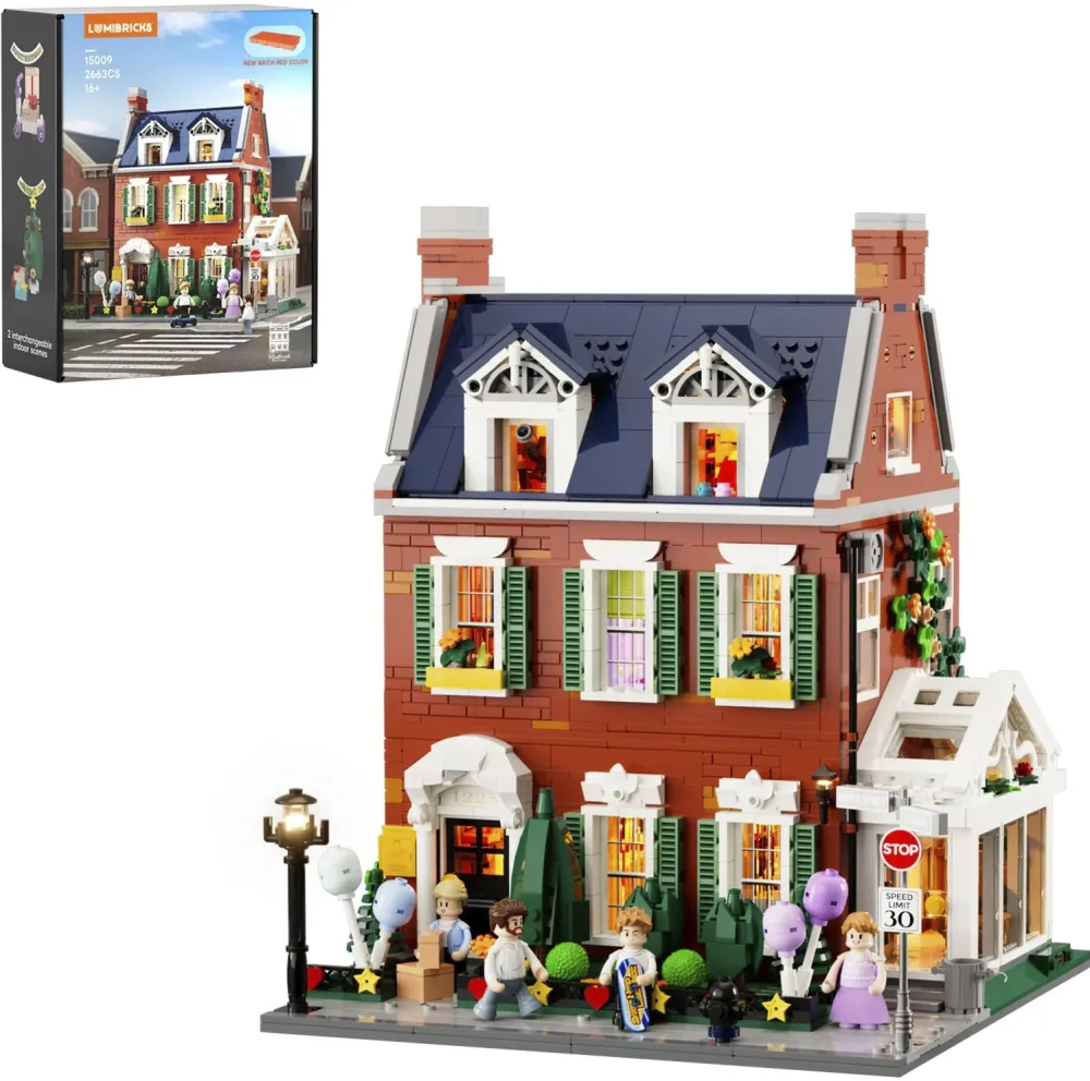 Lumibricks Redbrick Row House