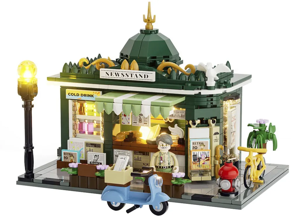 Lumibricks Newsstand, construction toy