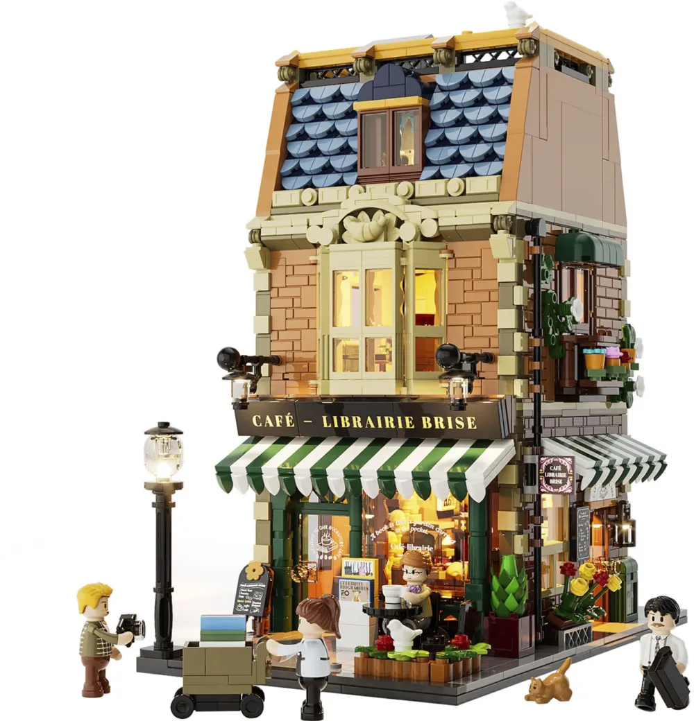 Lumibricks Book Café, construction toy