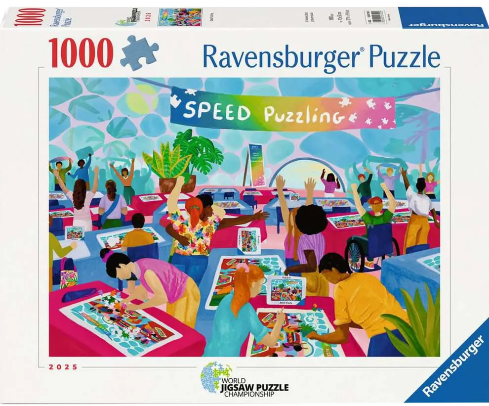 Ravensburger Puzzle Speed ??Puzzling (1000 pieces)