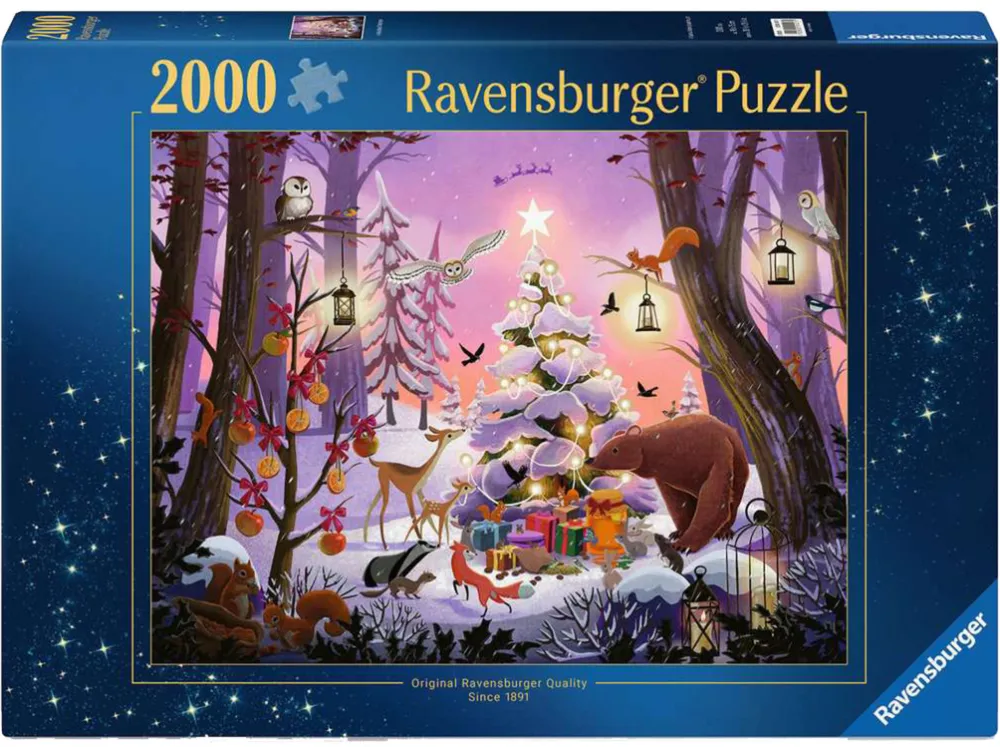 Ravensburger Puzzle - Christmas in the Forest 2000 pieces
