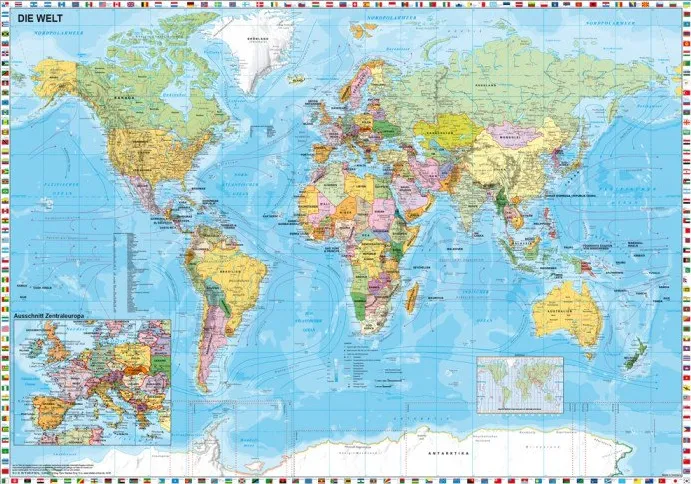 Schmidt Spiele Puzzle The World 1500 - 58289