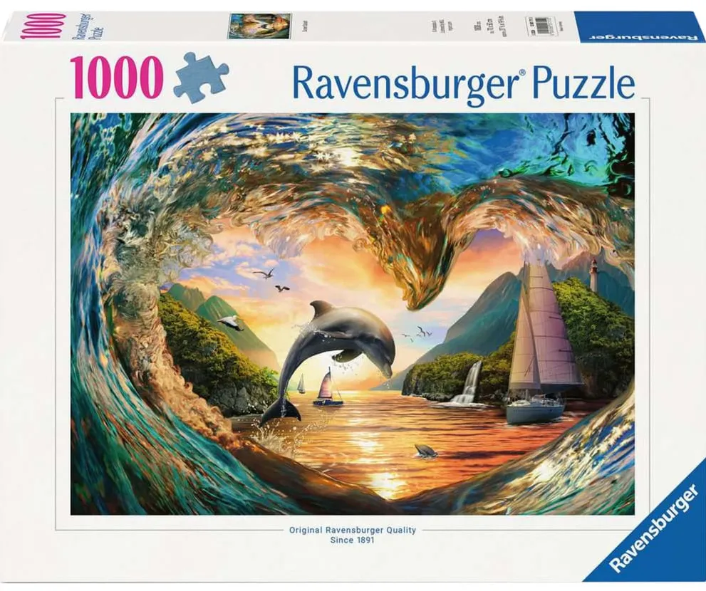 Ravensburger Puzzle Jump into the Sunset (1000 pieces)