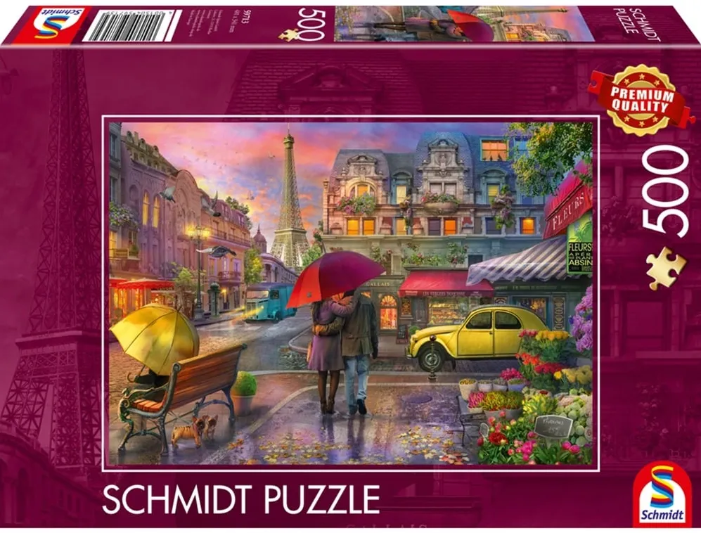 Schmidt Spiele Rain Magic in Paris (500 pieces)