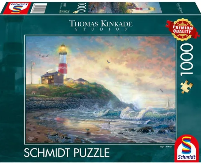 Schmidt Spiele Thomas Kinkade Studios: Lighthouse of Hope (1000 pieces)
