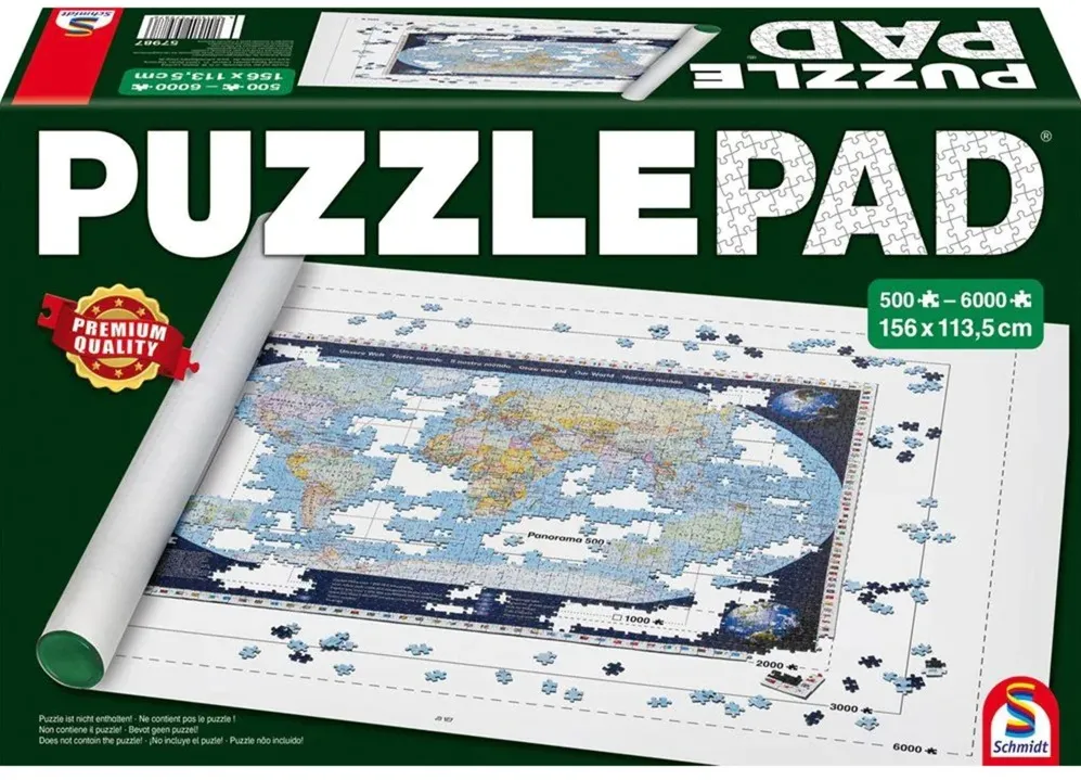 Schmidt Spiele PuzzlePad for puzzles up to 6,000 pieces, mat