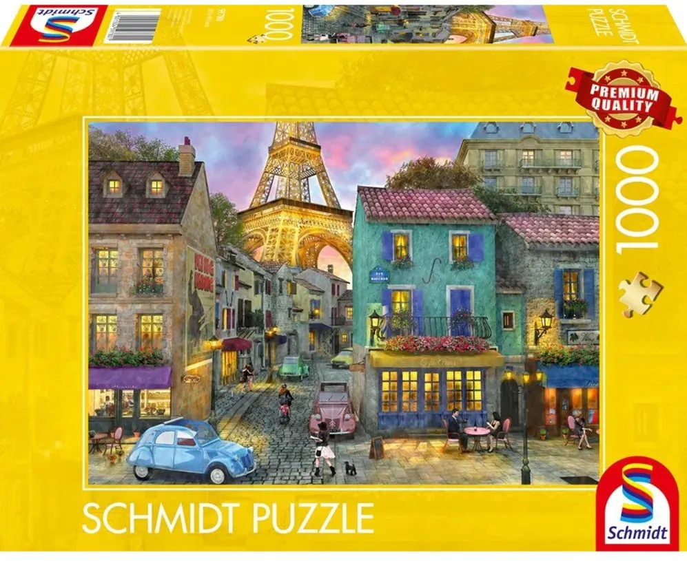 Schmidt Spiele In the Streets of Paris, Puzzle (1000 pieces)
