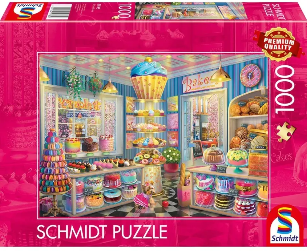 Schmidt Spiele Bunte Bäckerei, Puzzle (1000 pieces)