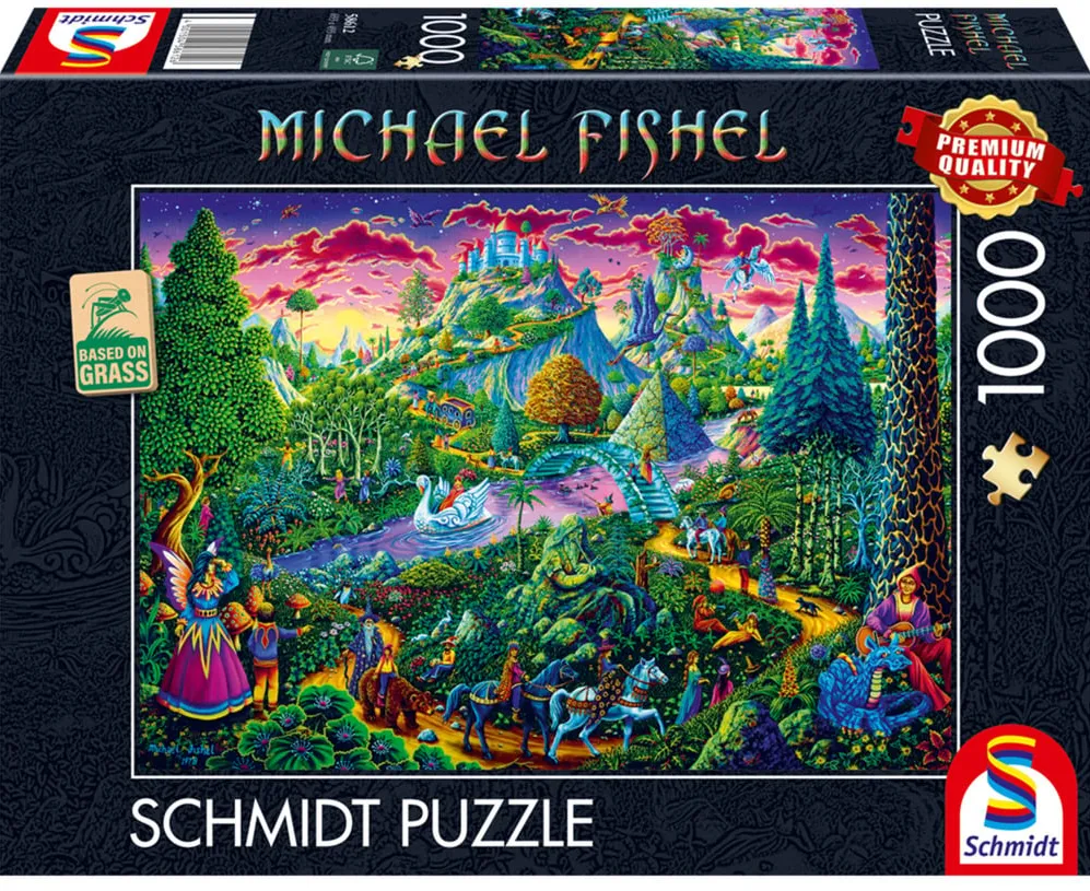 Schmidt Spiele Michael Fishel: Fantastic fairy tale world (1000 pieces)