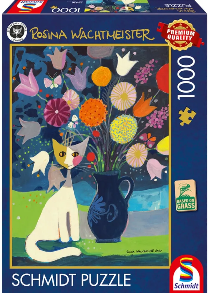 Schmidt Spiele Rosina Wachtmeister: White Cat (1000 pieces)