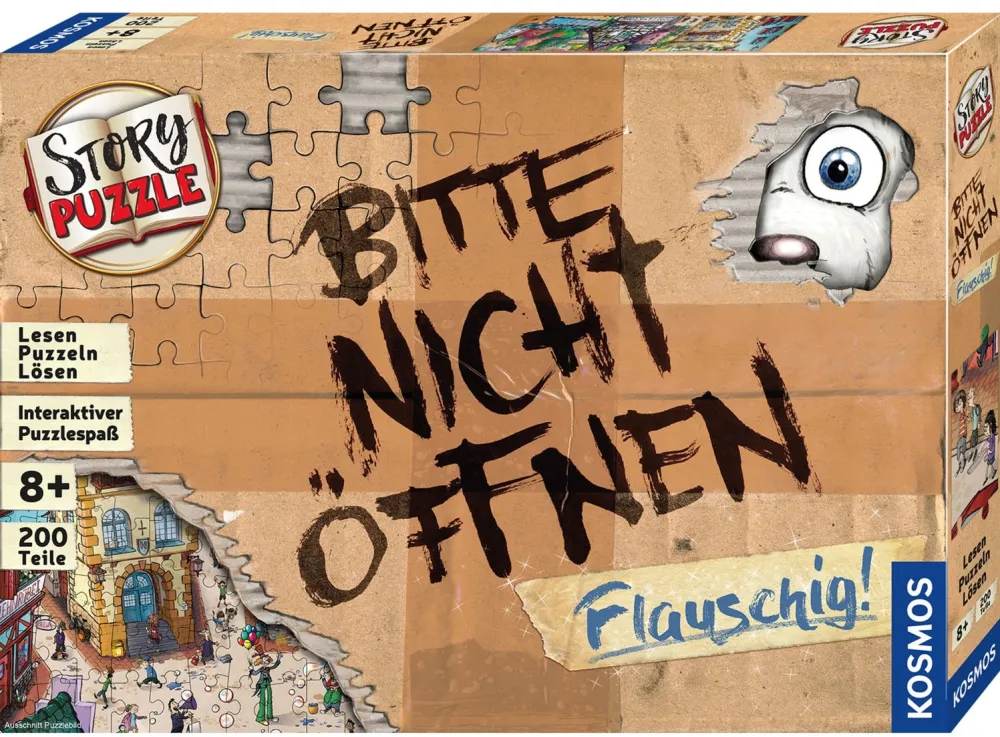 Kosmos Story Puzzle - Please do not open - Fluffy!