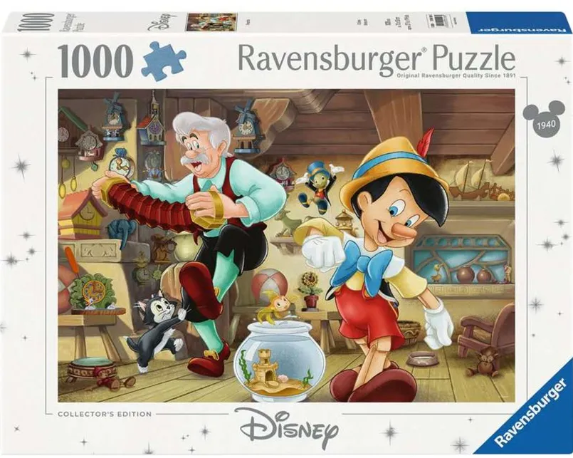 Ravensburger Puzzle Disney Collector's Edition - Pinocchio (1000 pieces)