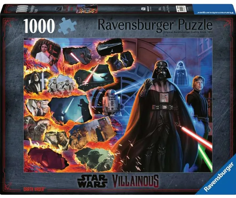 Ravensburger Puzzle Star Wars Villainous: Darth Vader (1000 pieces)
