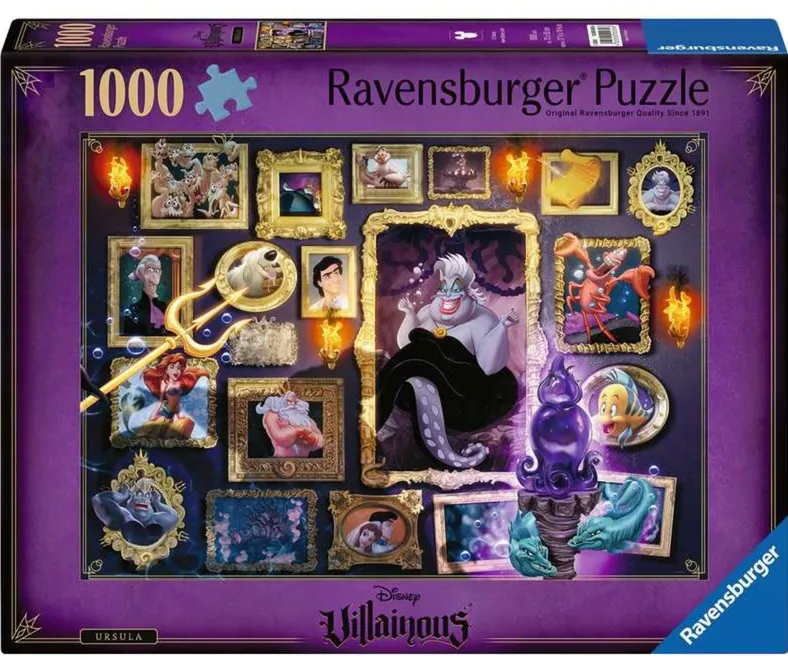 Ravensburger Puzzle Villainous: Ursula (1000 pieces)