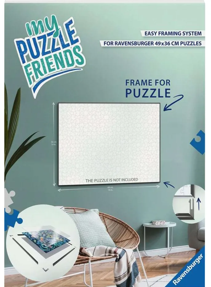 Ravensburger Puzzle Frame (black, 500 pieces)