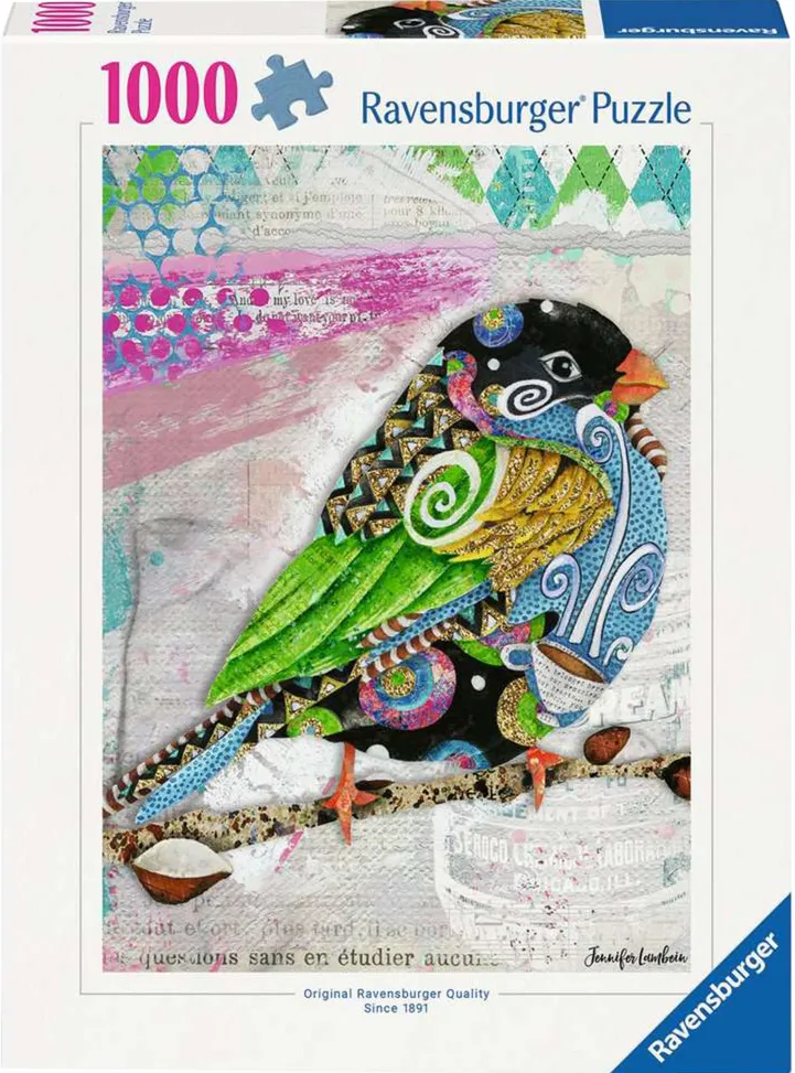 Ravensburger Puzzle - Colorful Bird 1000 pieces