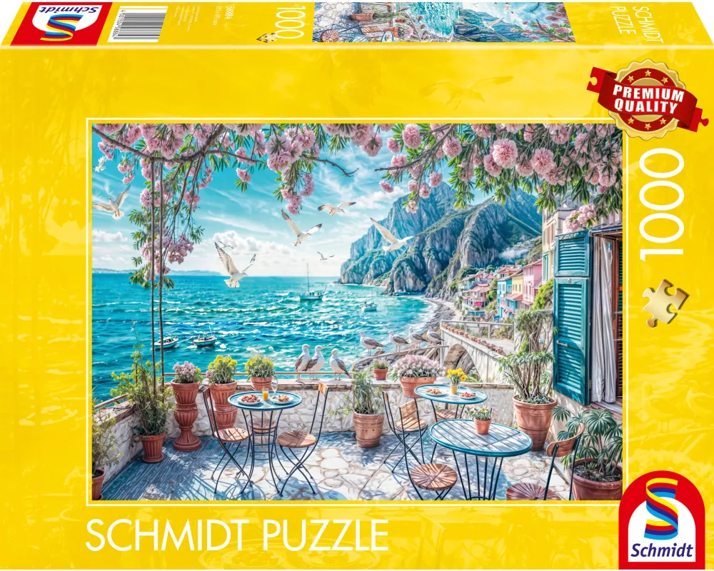 Schmidt Spiele Terrace by the Sea, Puzzle 1000 pieces