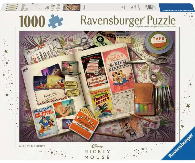 Ravensburger Puzzle 1940 Mickey Moments 1000 pieces