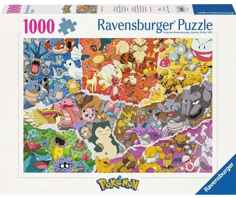 Ravensburger Puzzle Pokémon Adventure (1000 pieces)