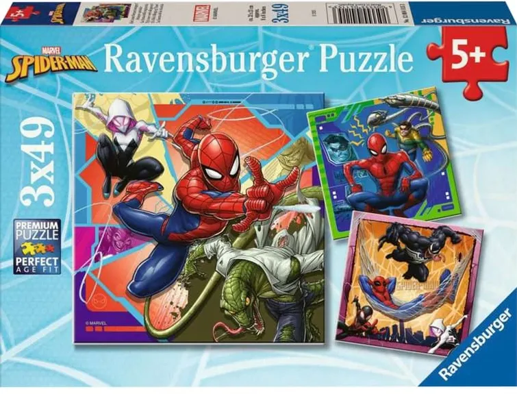 Ravensburger children's puzzle Marvel Spider-Man (3x 49 pieces)
