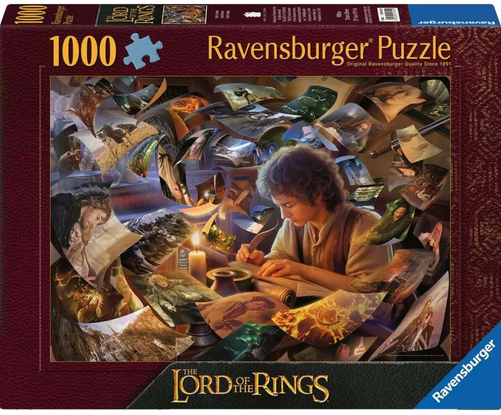Ravensburger Puzzle The Lord of the Rings - Frodo's Journey (1000 pieces)