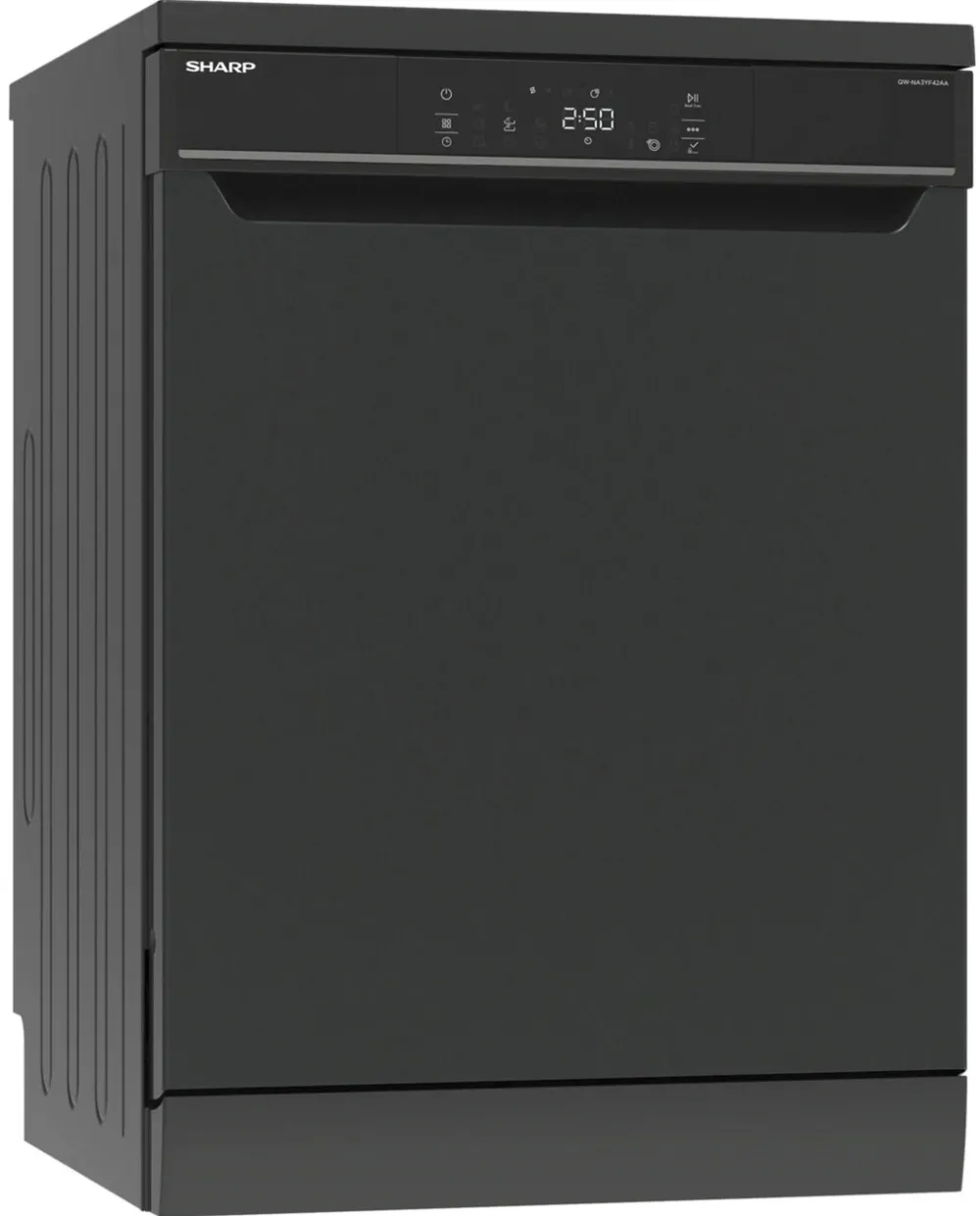 SHARP QW-NA3YF42AM-DE (black, 60 cm)