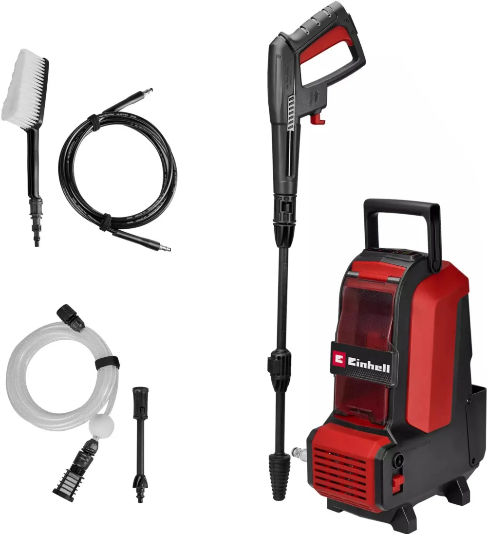 Einhell cordless high-pressure cleaner HYPRESSO 36/105 (red/black, without battery and charger)