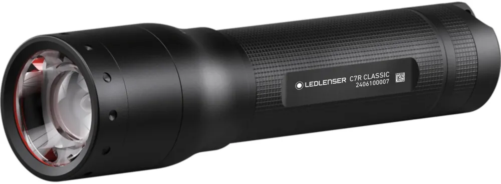 Ledlenser C7R Classic, flashlight (black)