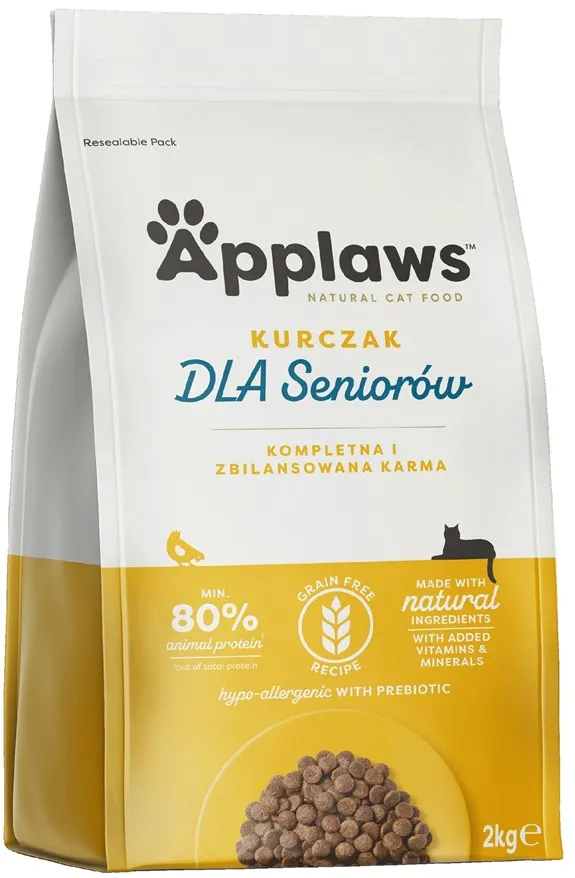 APPLAWS Senior Chicken - dry cat food - 2kg