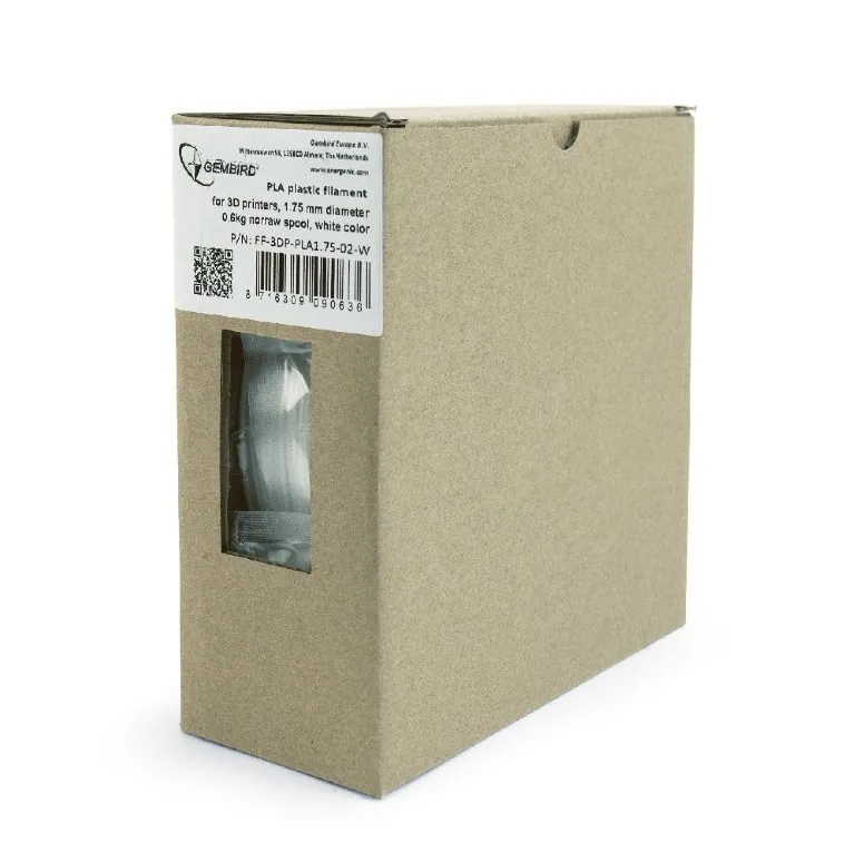 Flashforge PLA-plus filament, White 1.75 mm, 1 kg