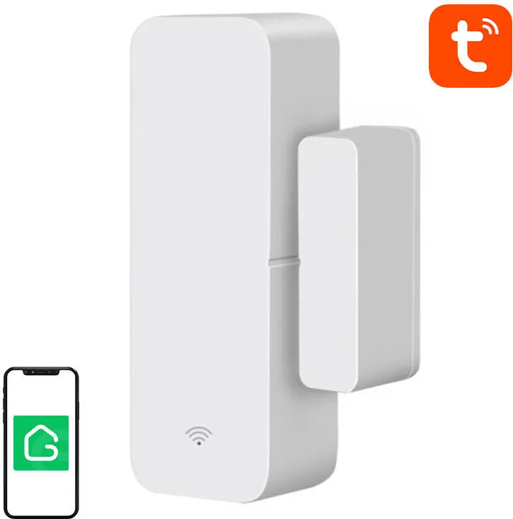 Senzor inteligent fără fir pentru ușă/fereastră Wi-Fi Gosund S2