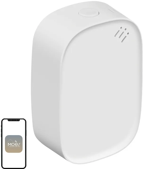 Senzor ZigBee de temperatură și umiditate MOES ZSS-S01-TH-C