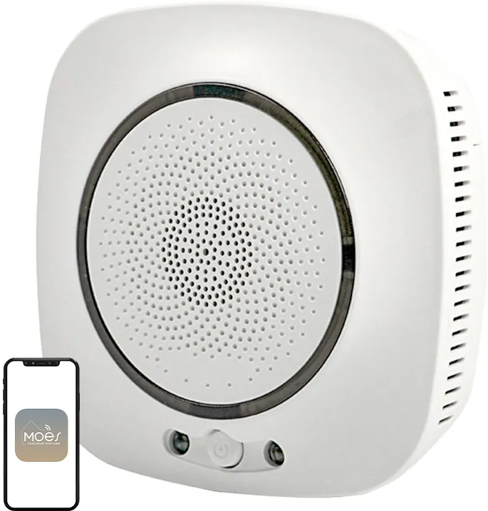 Detector de gaz MOES WSS-S-GL cu Wi-Fi