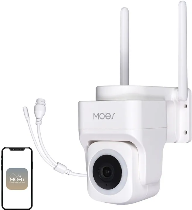 Cameră IP Wi-Fi pentru exterior MOES WCM-B66 de 3 MP
