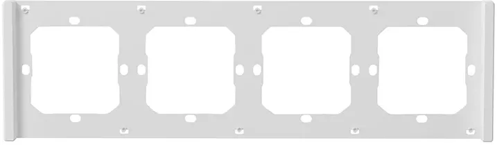 Cadru pentru comutator M5 80 cvadruplu de 4 ori SONOFF M5-4C-80-FW (alb)