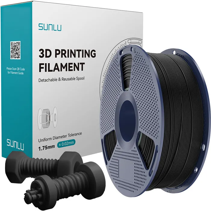 Filament ABS de mare viteză Sunlu (negru)