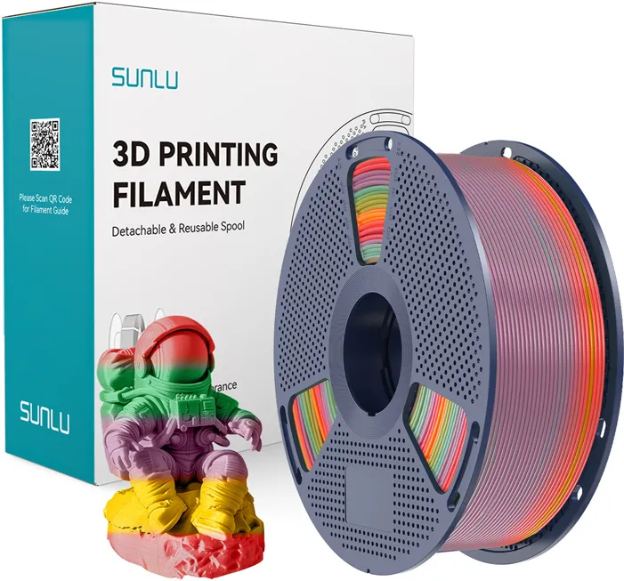 Filament PLA Sunlu (Rainbow) 01