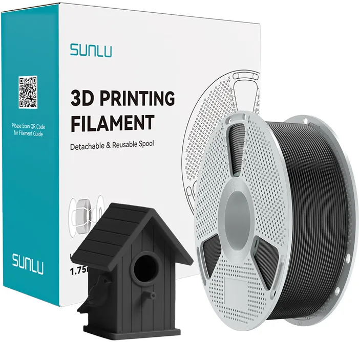 Filament ASA cu suprafață lucioasă (negru)