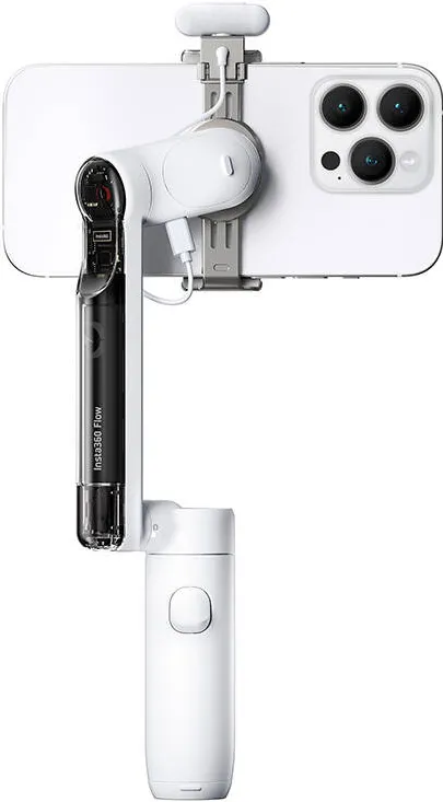 Kit Insta360 Flow Creator cu stabilizator (alb)