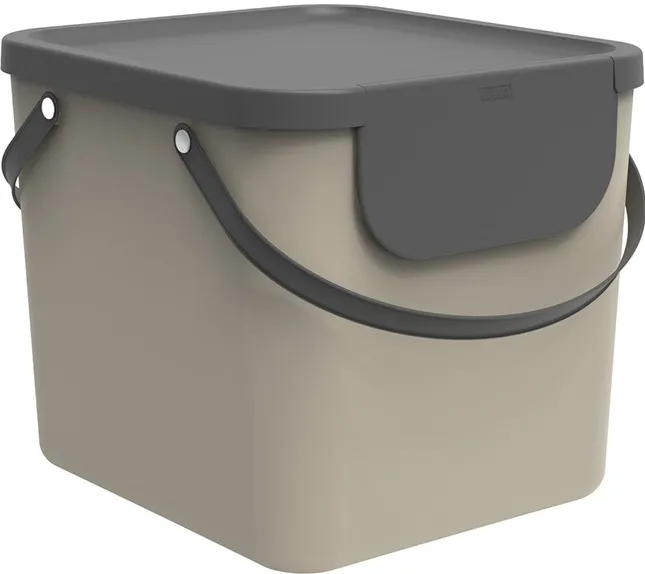 ROTHO Albula Cappuccino - waste sorting container - 40l