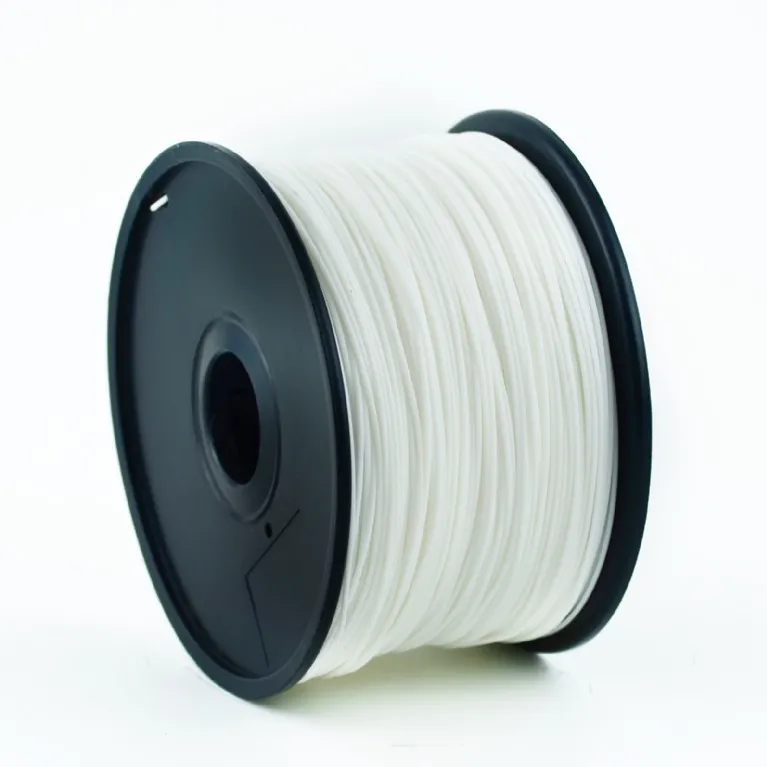 Flashforge ABS plastic filament for 3D printers, 1.75 mm diameter, white, 1kg/spool