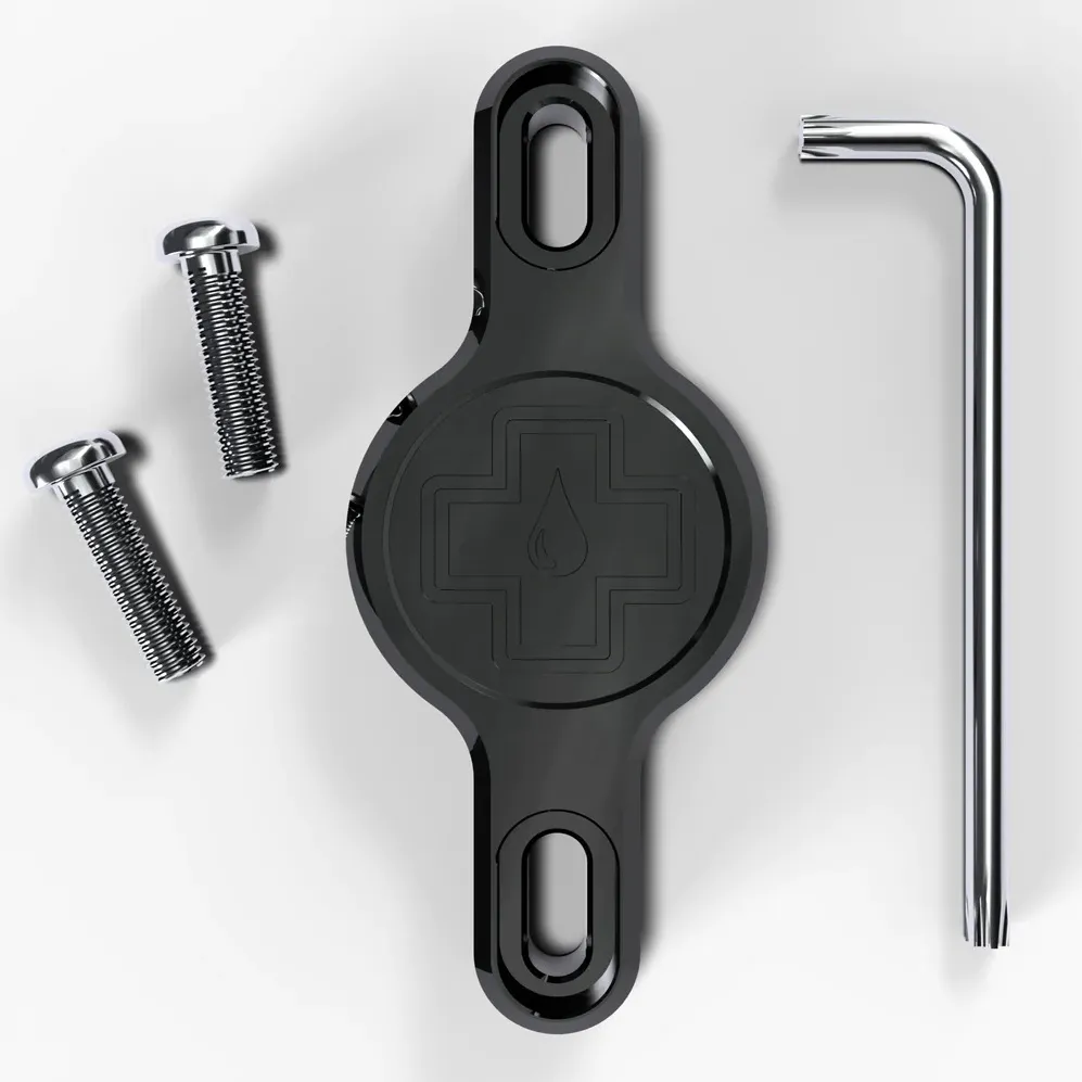 Muc-Off - Suport - Apple-AirTag pentru cadru - V2 - negru