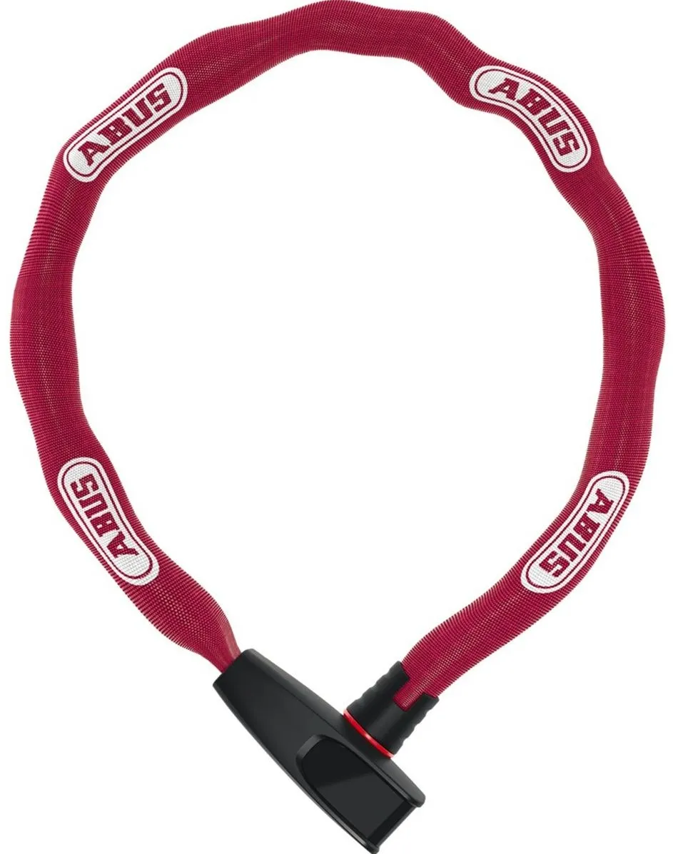 Abus - antifurt bicicleta - lant cu cheie - Catena 6806K/85 - coral